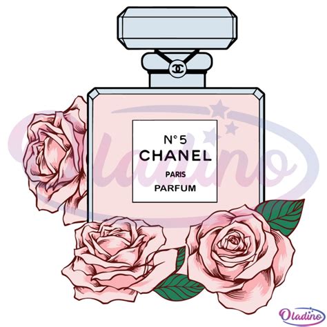 chanel bottle svg